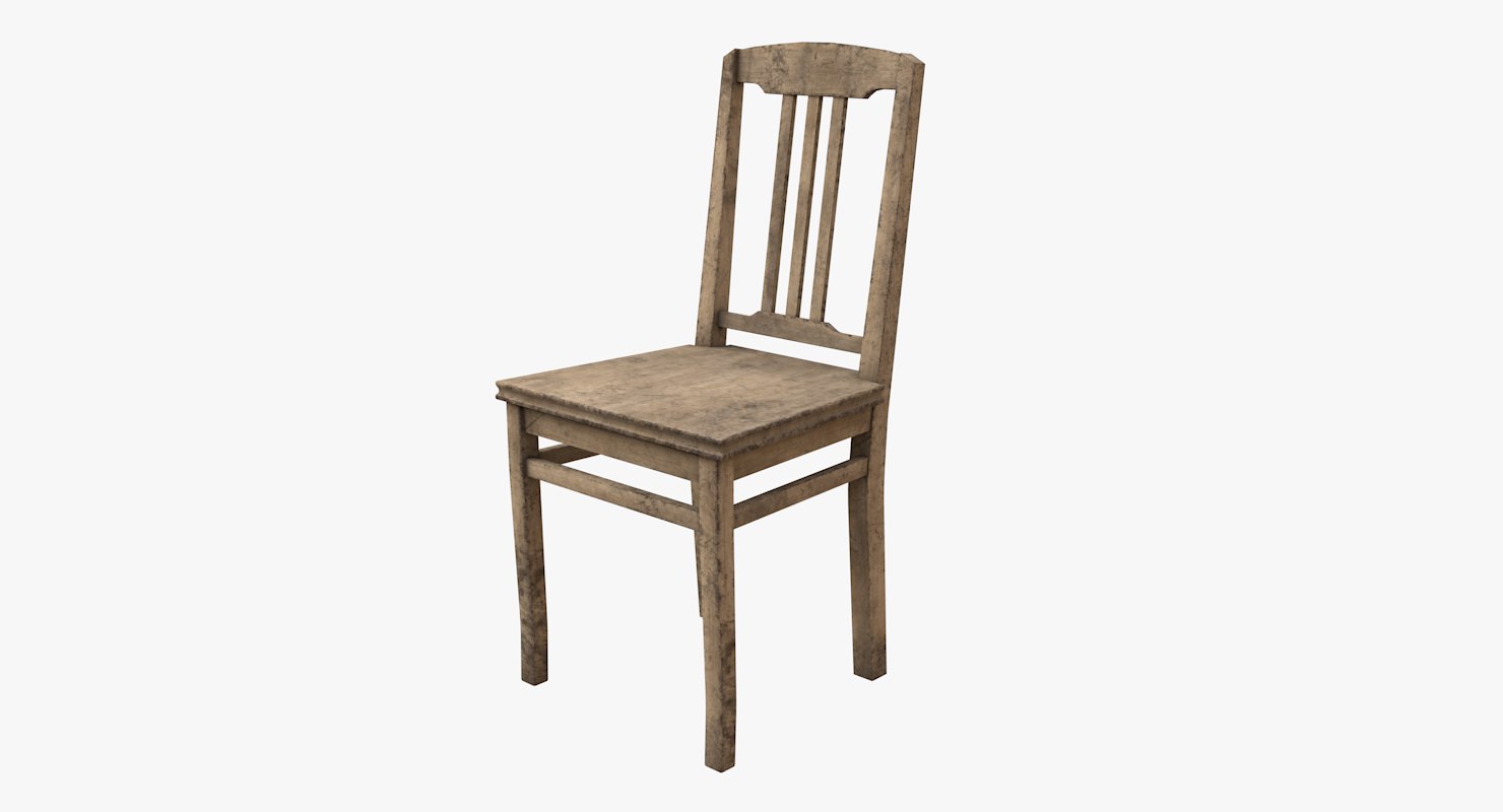 old chair 3d model