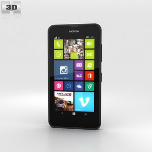 3d model nokia lumia 630