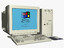 3d model vintage pc old personal