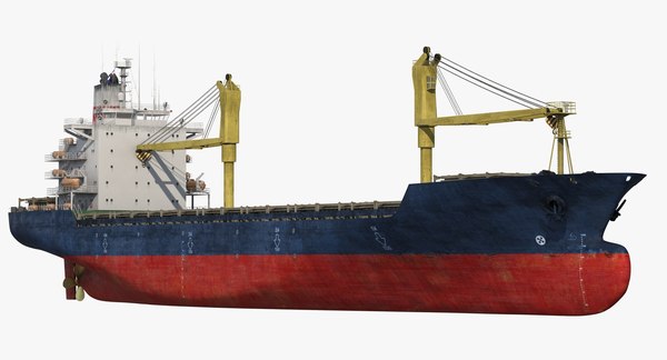 sea cargo ship generic 3d model