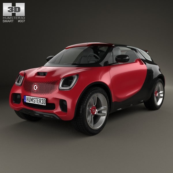 Smart models. 3d смарт. 3d model Smart download.