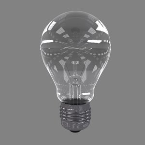 light bulb 3d c4d