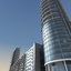 3d modern city buildings model