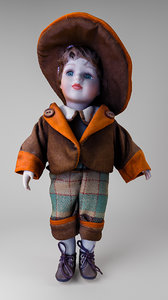 3d model doll boy