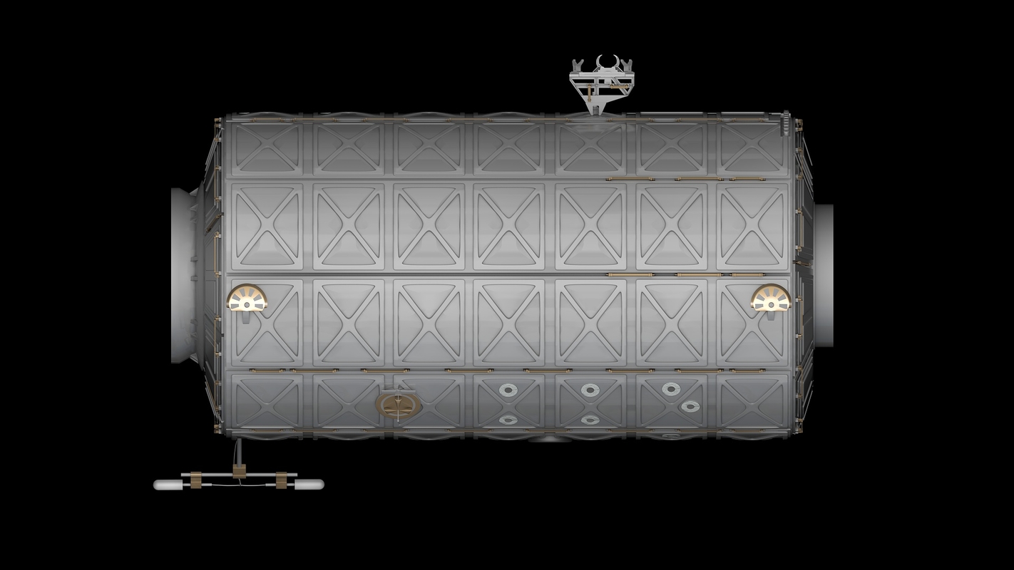 3d iss module destiny