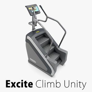 gym climb excite 3d model
