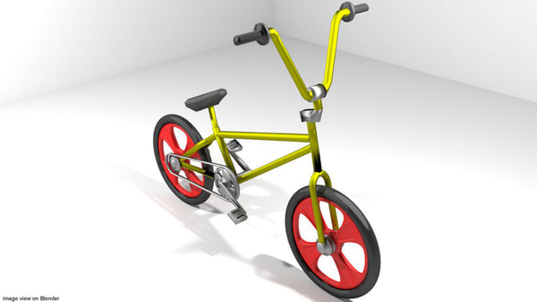 3d Bicycle Bmx Cycle