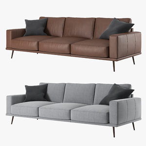boconcept carlton sofa 3d model