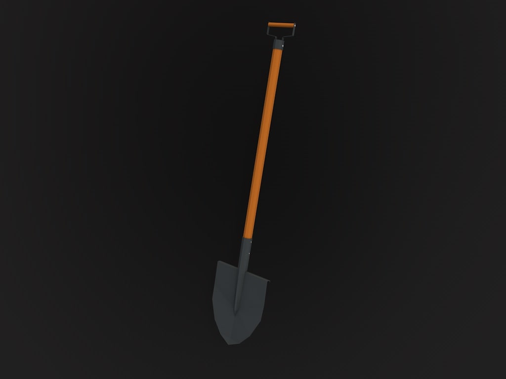 shovel games 3d obj