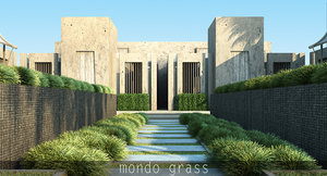 3d model grass