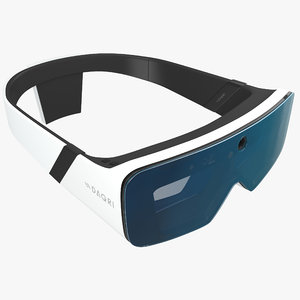 daqri - smart glasses 3d max