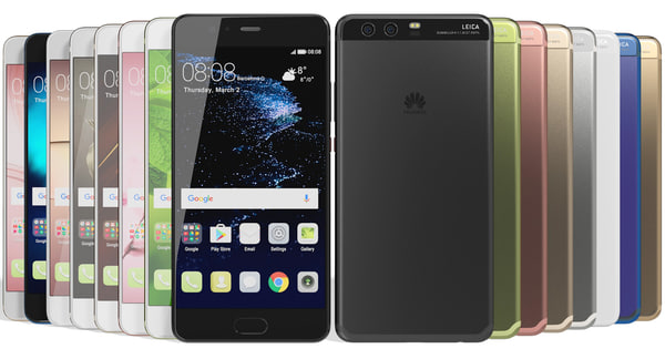 3ds realistic huawei p10 colors