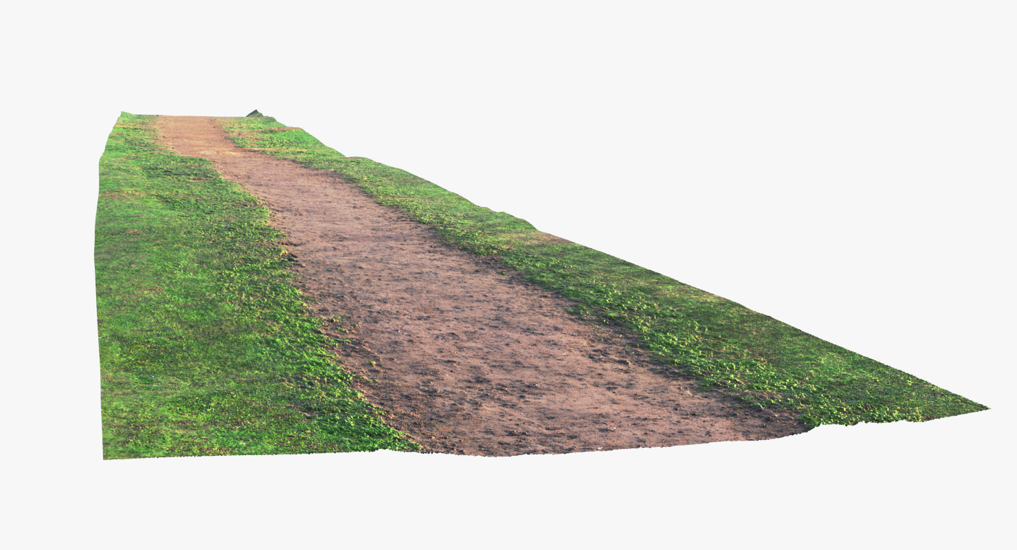 dirt path 3d model
