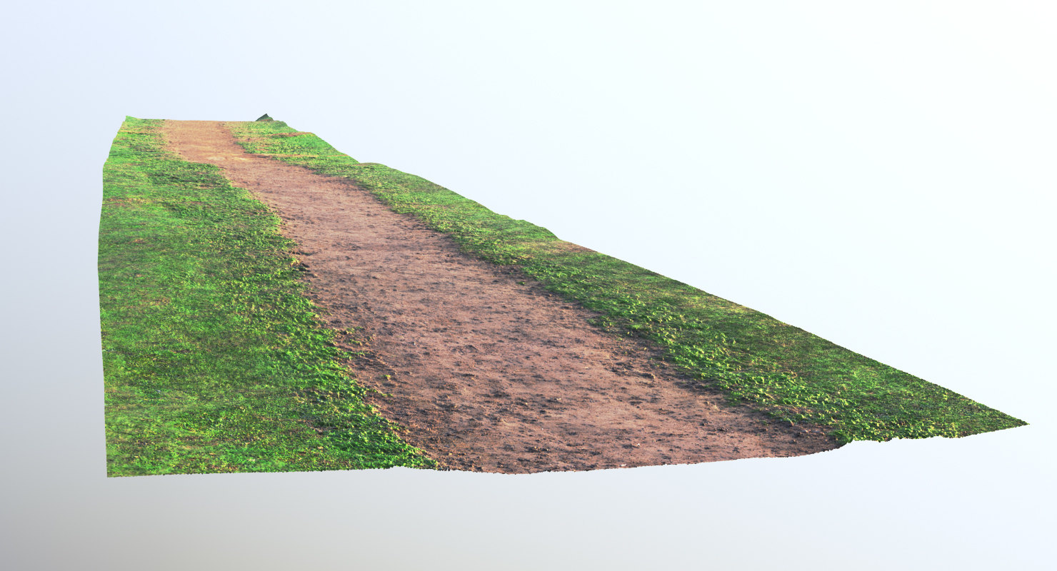 dirt path 3d model
