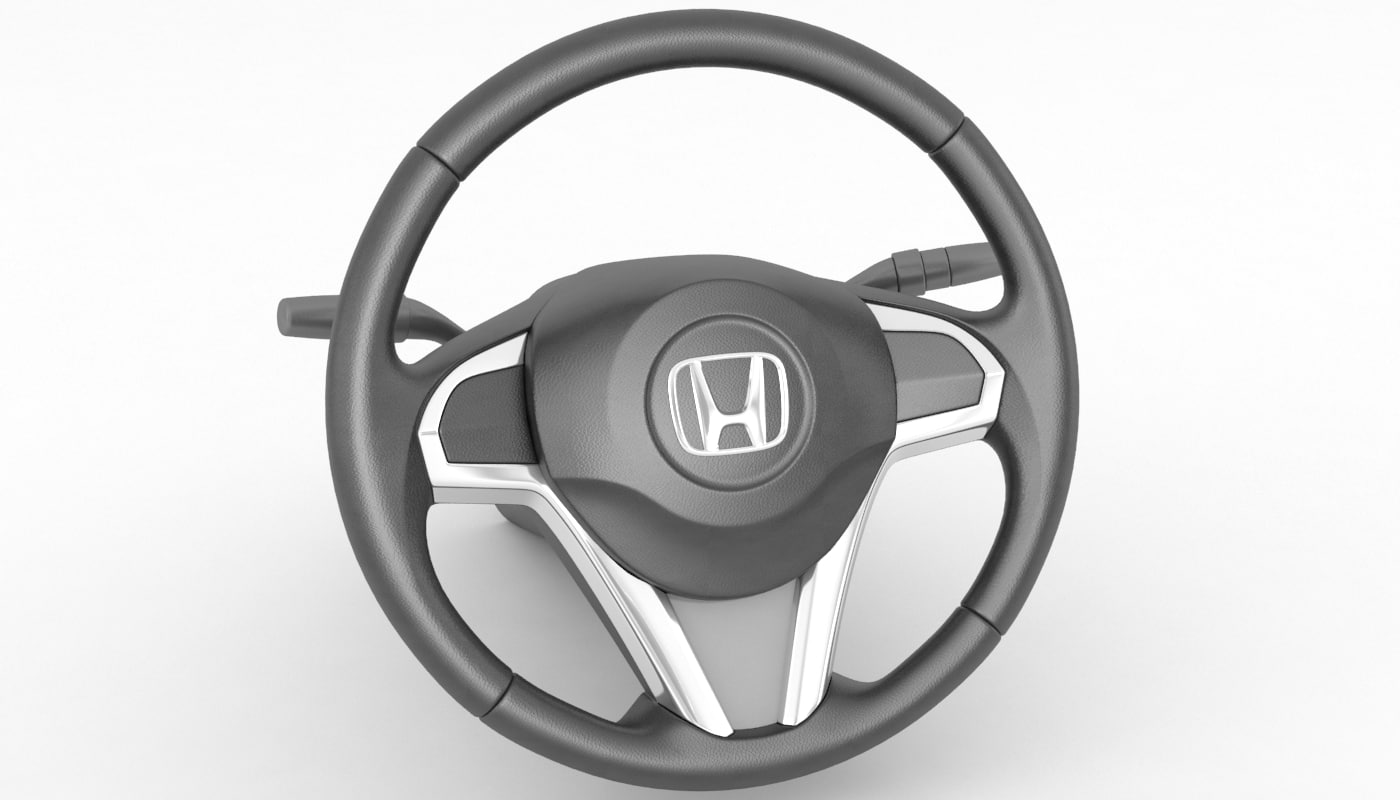 honda steering wheel 3d model