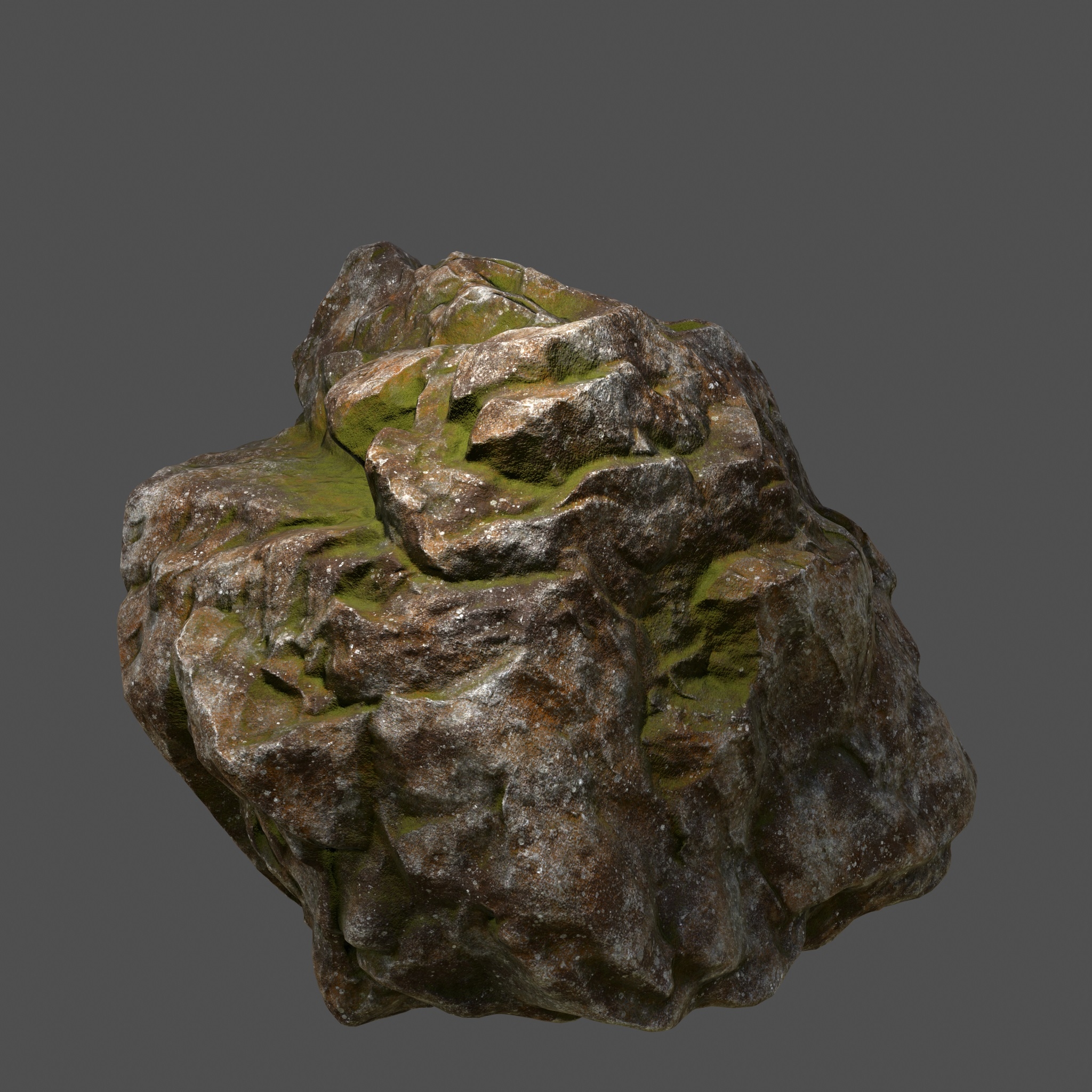 rock 3d obj