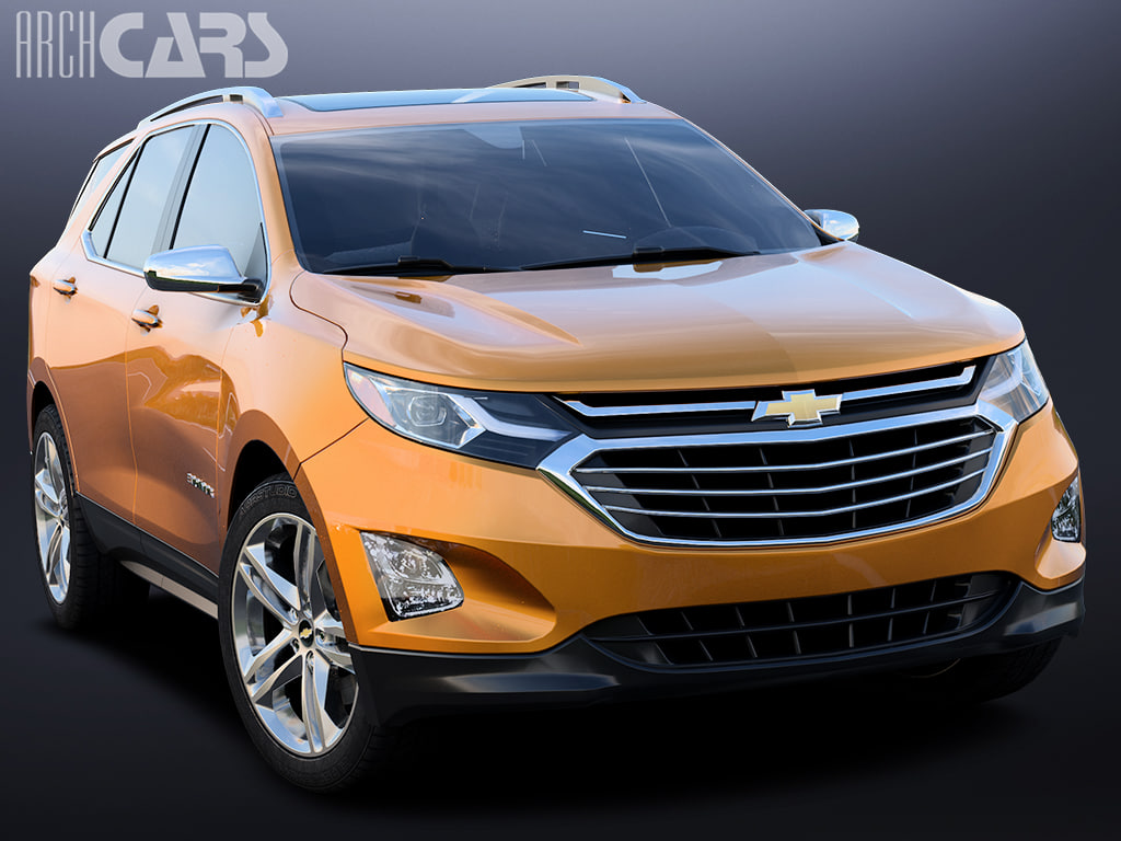 Chevrolet Equinox 2018 3d Max