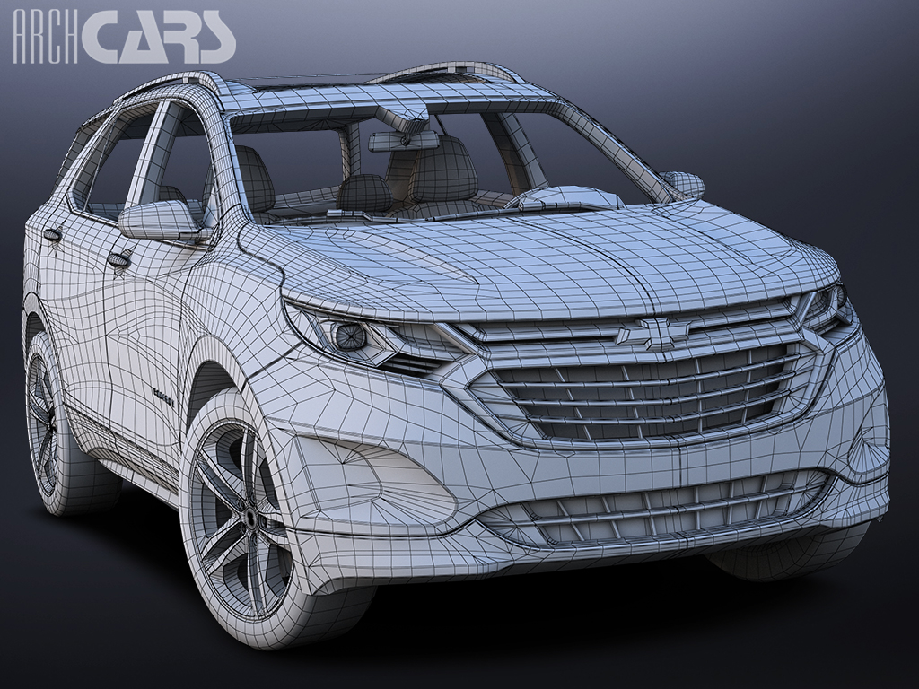 Chevrolet Equinox 2018 Modelo 3D TurboSquid 1129806