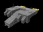 crystal battleship 3d model