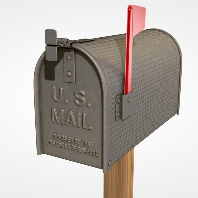 3d mailbox mail box