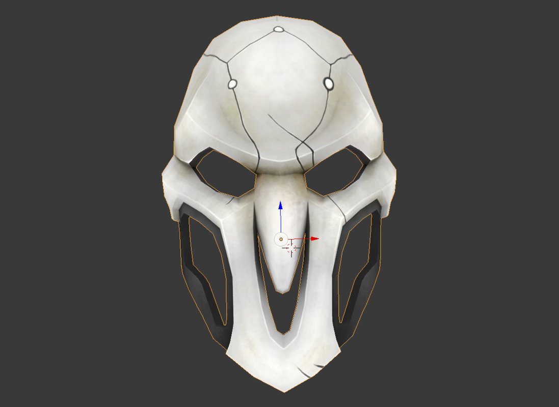 Low Poly Mask Blender Models for Download TurboSquid