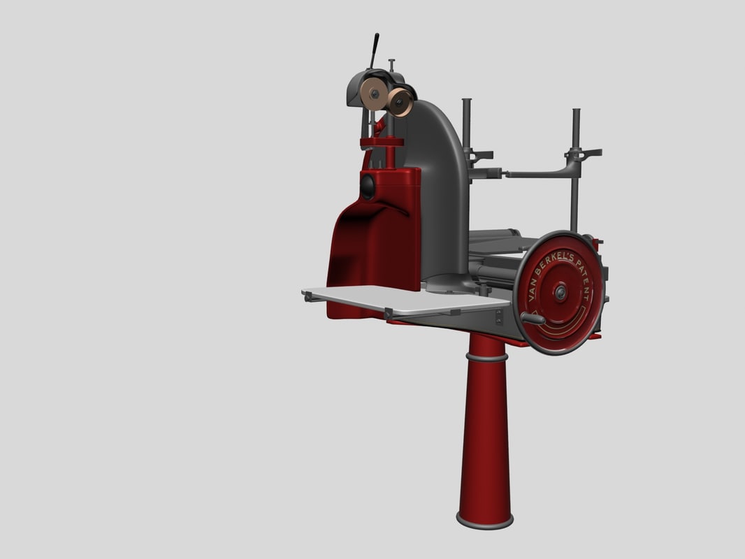 3d model berkel meat slicer