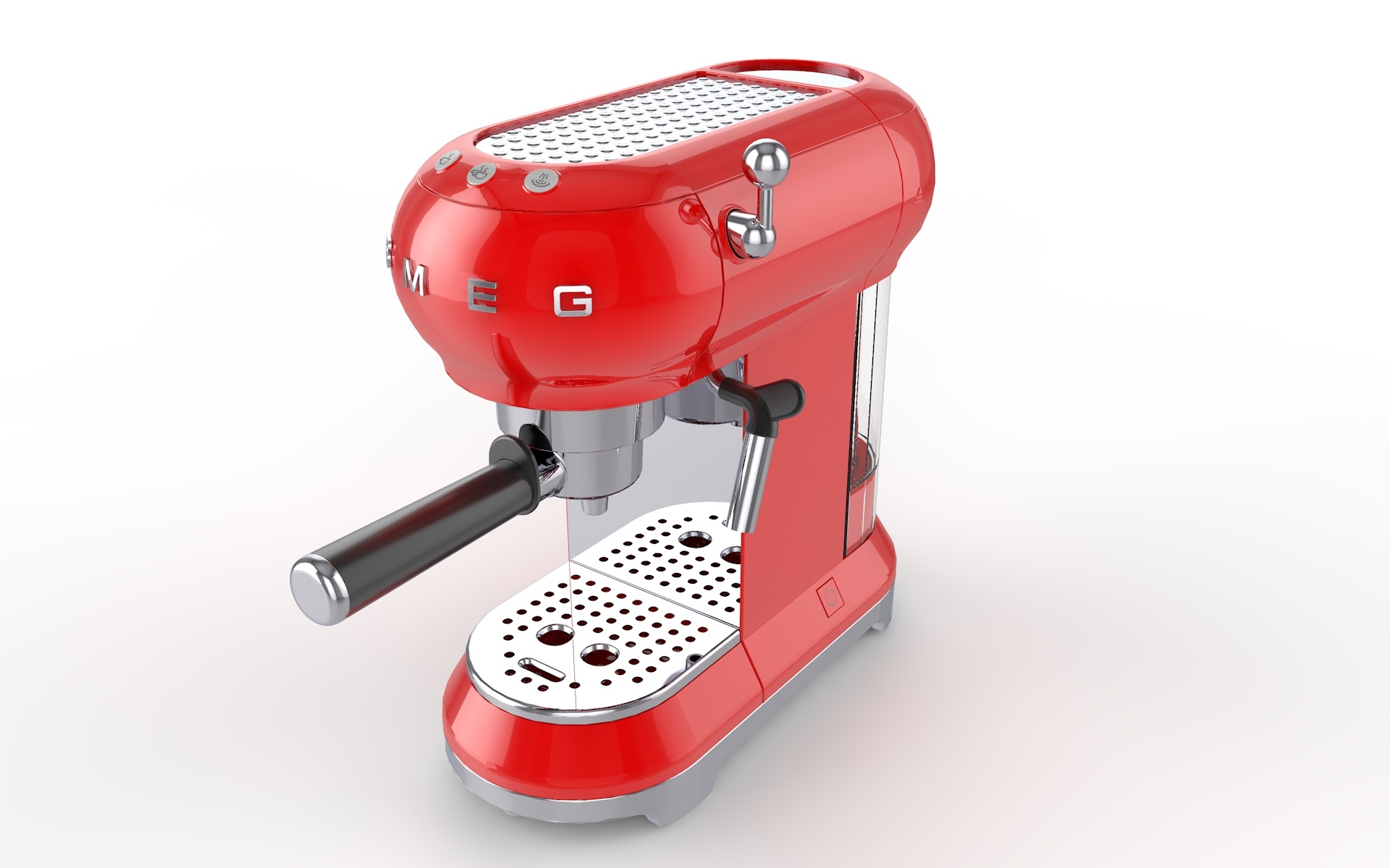 3d smeg coffee maker