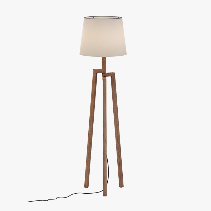 Photorealistic Blu Dot Stilt Floor Lamp