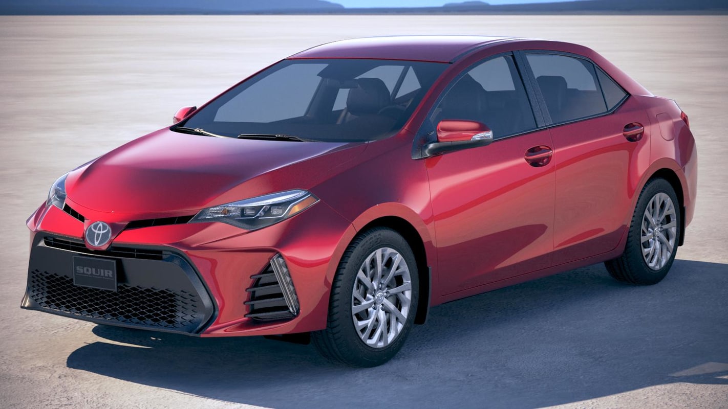 3d max toyota corolla usa
