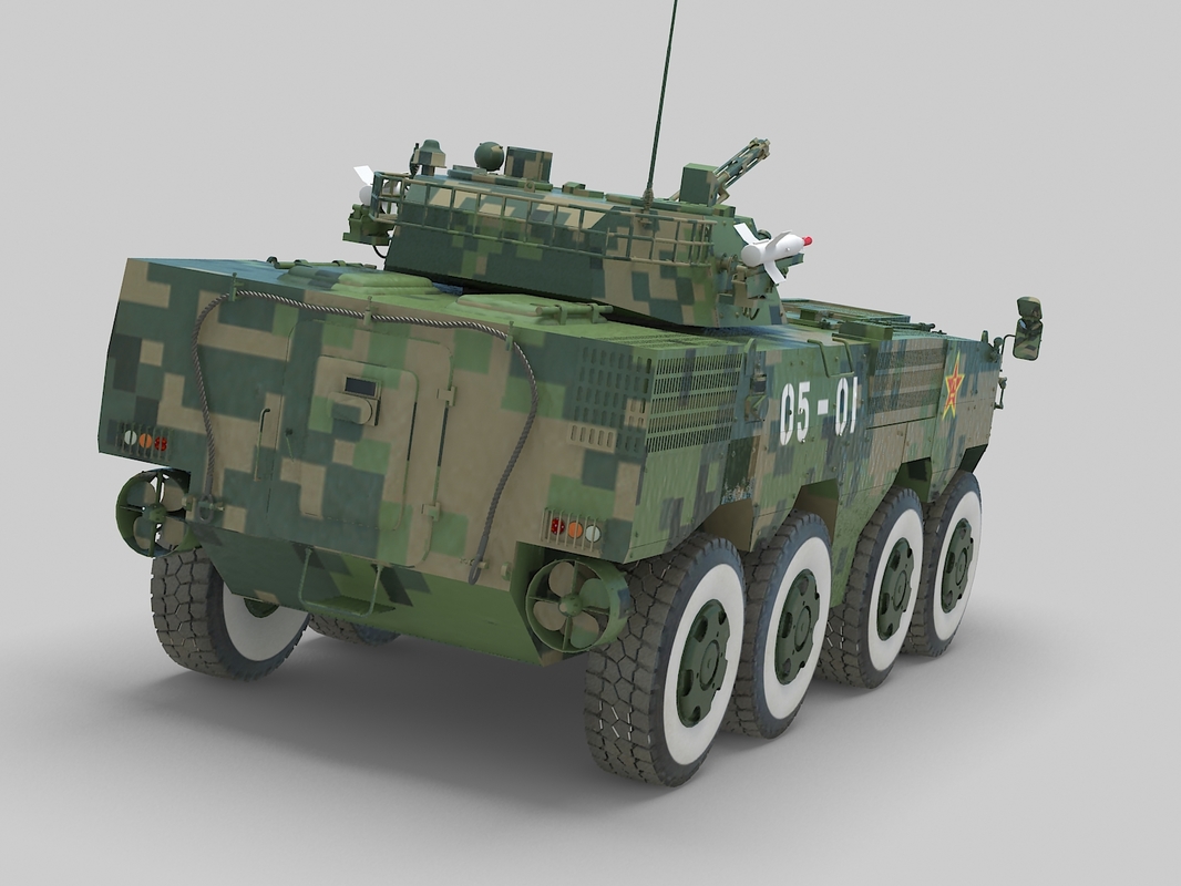 Pla Zbl-09 Snow Leopard 3d Max