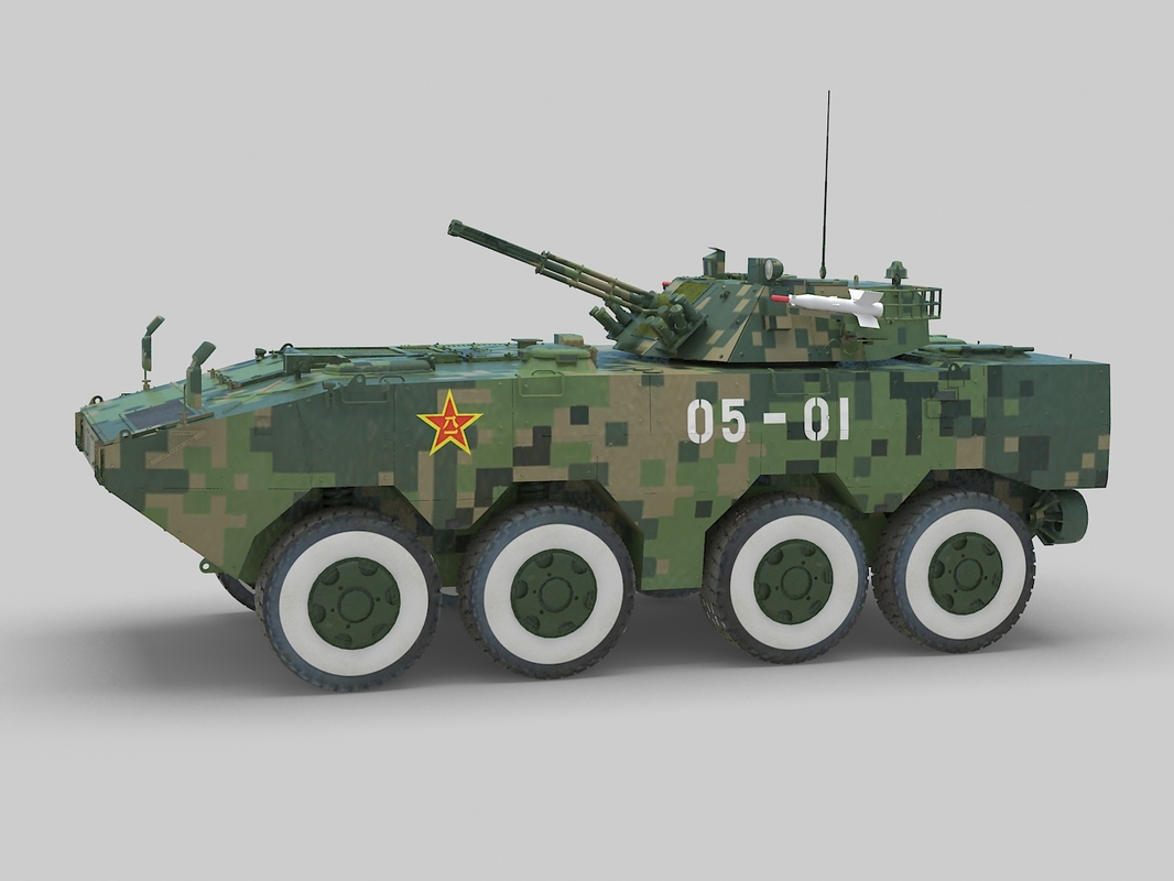 Pla Zbl-09 Snow Leopard 3d Max