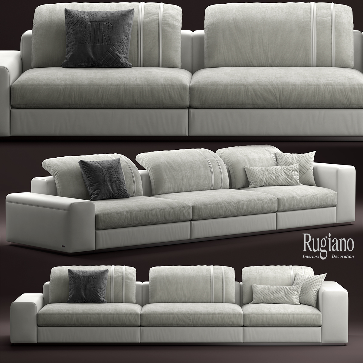 Sofa Rugiano Miami Model Turbosquid 1133074 Sofa Rugiano Miami Model