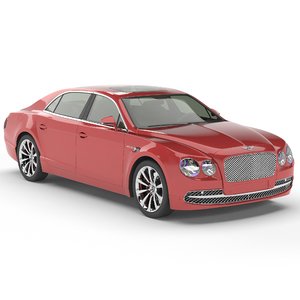 3d bentley continental flying spur
