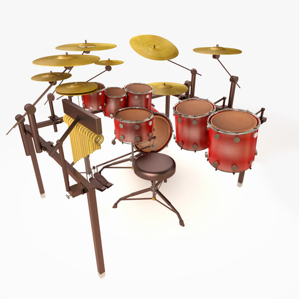 3D Drummer Models | TurboSquid