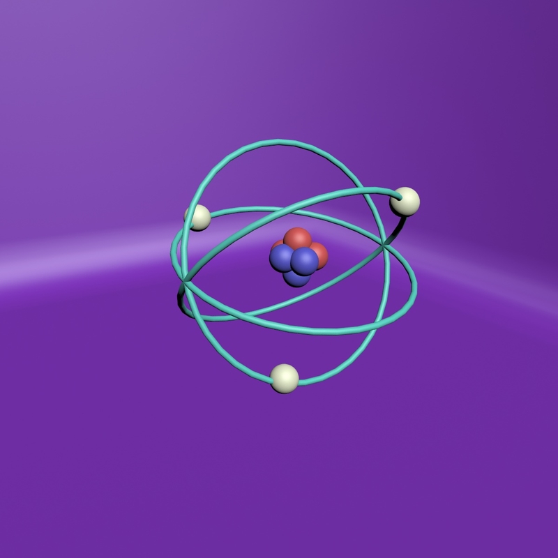 3d model atom