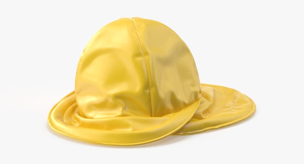 rain-hat-flat 3d max