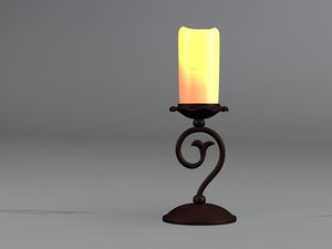 3d model larte luce napoli table lamp