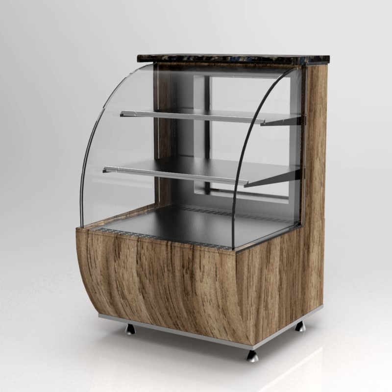bakery display 3d max
