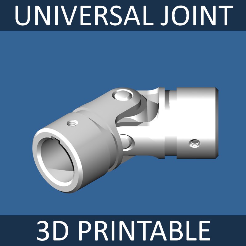 universal joint 3d model