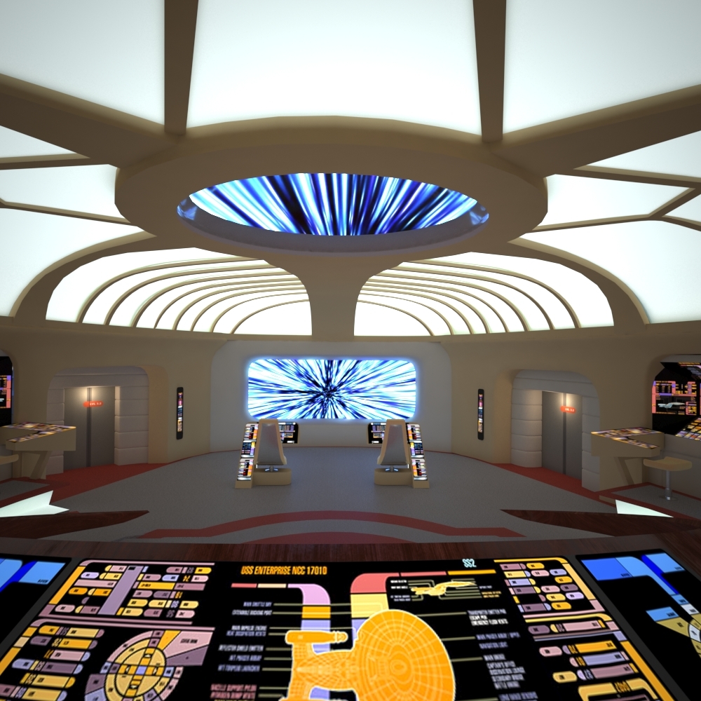 Star Trek Enterprise Main Bridge