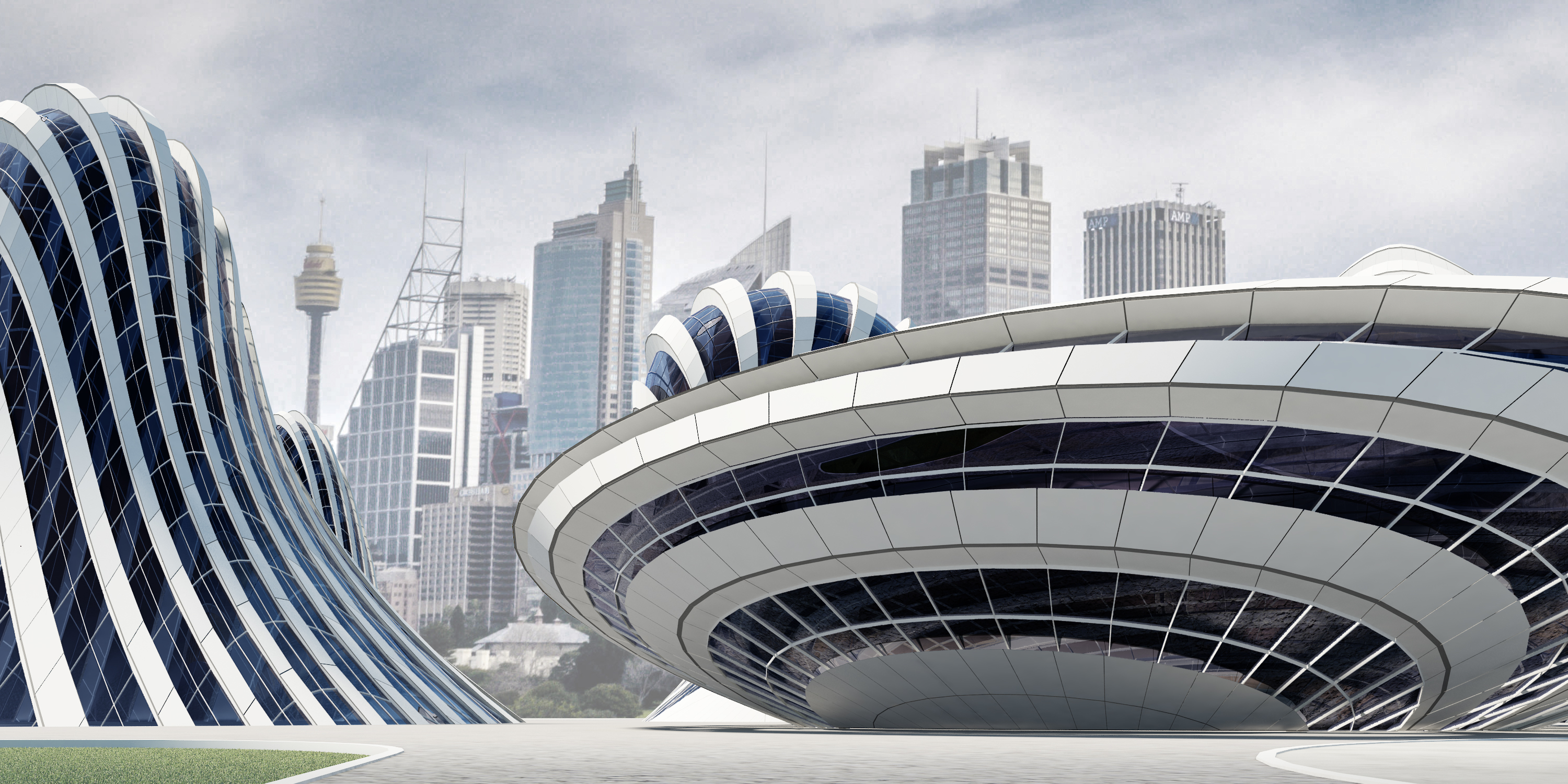 现代建筑103d模型