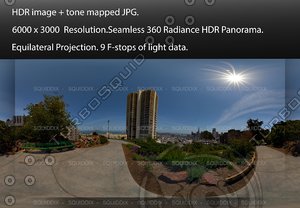 SAN FRANCISCO PARK PATH  # 1, 360 PANORAMA "550