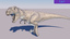 tyrannosaurus rex rigged modeled c4d