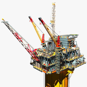 3d perdido oil platform