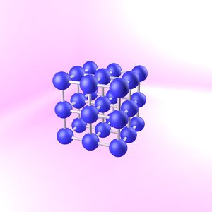 crystal structure 3d max