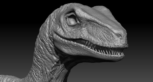 realistic raptor