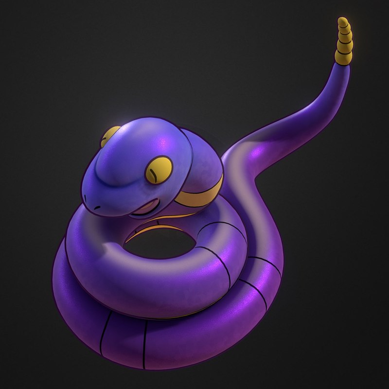 ekans cartoon toy