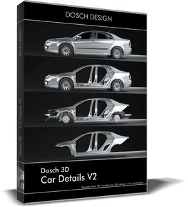 3d model car details v2
