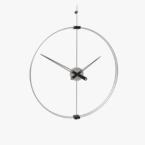 clock zerotondo nomon natuzzi 3d model