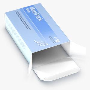 3d pills box package
